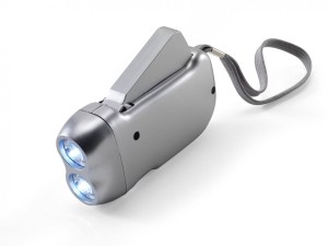 Latarka na dynamo 2 LED V5504-32