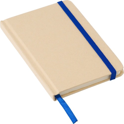 Notatnik A6 z papieru kraftowego z recyklingu, twarda okładka V1164-11