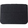 Teczka na dokumenty z filcu RPET, etui na laptopa 14" V1256-15