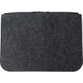 Teczka na dokumenty z filcu RPET, etui na laptopa 14" V1256-15