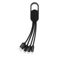 Kabel do ładowania 4 w 1 z karabińczykiem P302.071