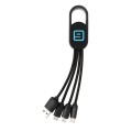 Kabel do ładowania 4 w 1 z karabińczykiem P302.071