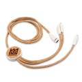 Korkowy kabel do ładowania B'RIGHT | Brent V0048-00