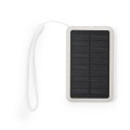 Power bank 5000 mAh ze słomy pszenicznej, ładowarka słoneczna V1353-00