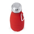 Składana butelka sportowa 550 ml z karabińczykiem V1311-05