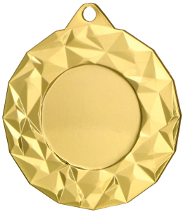 Medal MMC4512/G złoty R-45 mm G-2 mm + grawerowanie