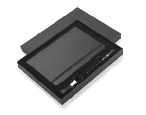 Zestaw - notes z długopisem i brelokiem PROBIZ A5