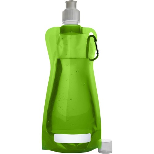 Składany bidon 420 ml z karabińczykiem V6503-10