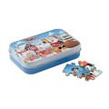Świąteczne, drewniane puzzle PAZURU