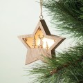Gwiazda z MDF z lampką STARLIGHT