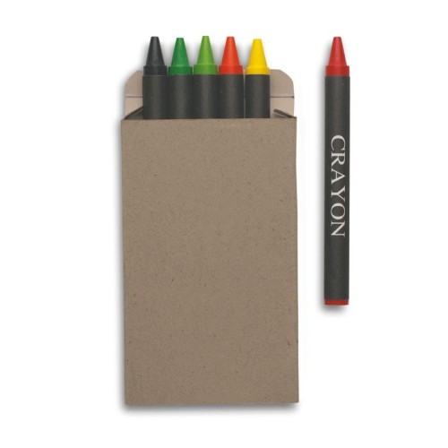 Komplet 6 kredek w pudełku BRABO