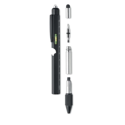 Długopis z poziomicą i miarką RETOOL