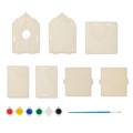 Drewniany domek dla ptaków DIY PAINTHOUSE