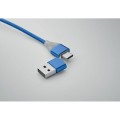 Kabel ładujący 4 w 1 typu C BLUE