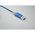 Kabel ładujący 4 w 1 typu C BLUE
