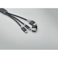 Kabel ładujący 4 w 1 typu C BLUE