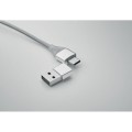 Kabel ładujący 4 w 1 typu C BLUE