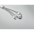 Kabel ładujący 4 w 1 typu C BLUE