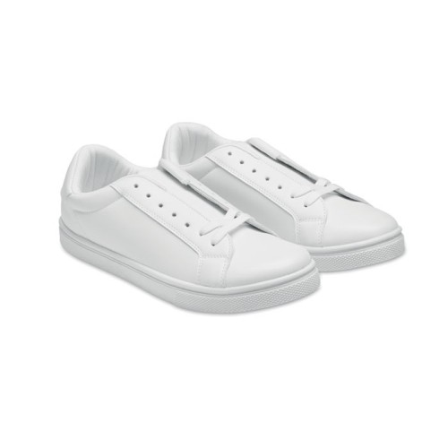 Trampki z PU rozmiar 47 BLANCOS