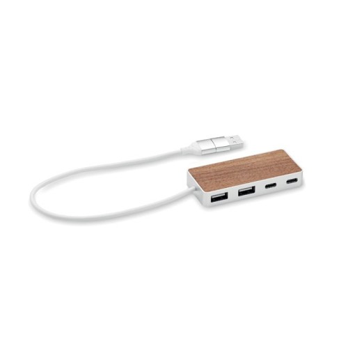 Hub USB 4 porty 27,5 cm UBAH
