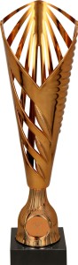 Puchar 9086 B brązowy H-30 cm + grawerowanie
