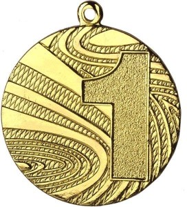 Medal MMC6040/G złoty R-40 mm G-2 mm + grawerowanie