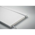 Kolorowy notatnik A5 ROUTE WHITE