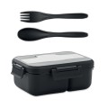 Lunch box ze sztućcami z PP MAKAN