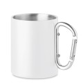 Metalowy dwuścienny kubek300ml TRUMBA