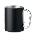 Metalowy dwuścienny kubek300ml TRUMBA