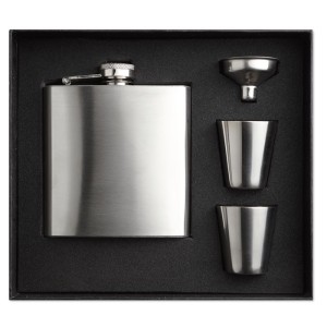 Piersiówka. SLIMMY FLASK SET
