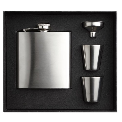 Piersiówka. SLIMMY FLASK SET