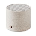 Głośnik ze słomy pszenicy/ABS ROUND BASS+