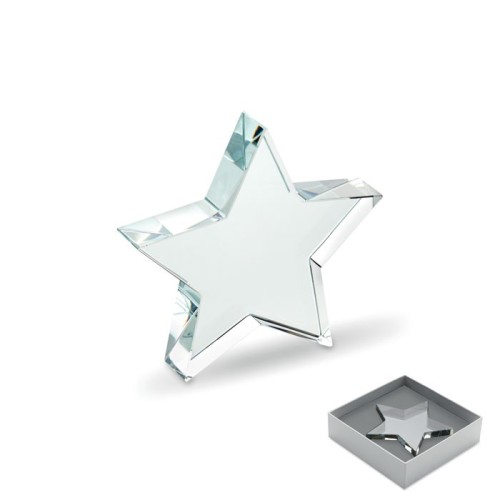 Szklana statuetka gwiazda STARWARD