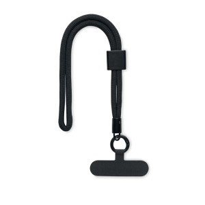 Smycz krótka do telefonu RPET NONETTE WRIST