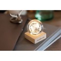 Szklana kula LED GLOBE LIGHT