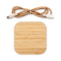 Bambusowa ładowarka bezprzewodowa 10W B'RIGHT | Jazzlyn V0054-17
