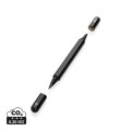 Długopis 2 w 1 Swiss Peak Storm, aluminium z recyklingu P611.251