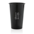 Lekki kubek podróżny 450 ml Alo, aluminium z recyklingu P437.201