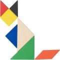 Puzzle tangram, 7 el. V1578-16
