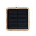 Bambusowy głośnik bezprzewodowy 3W B'RIGHT, panel słoneczny | Androwe V2240-17