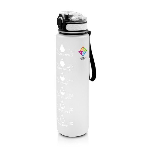 Butelka motywacyjna 1000 ml | Bennie V2245-02