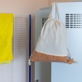 Bawełniany worek ze sznurkiem z korkowym elementem | Rontay V2246-20