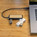 Hub USB, plastik z recyklingu P308.5601