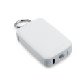 Power bank 4000 mAh, karabińczyk i lampka 1W | Dimetrice VA109-02