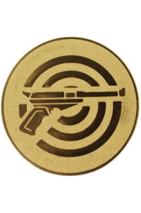 Wklejka aluminiowa R-50 mm strzelanie D2-A51