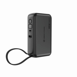 Ładowarka 2 w 1, power bank do laptopa 10000 mAh, 65W Eureka P301.9901