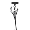 Kabel do ładowania 2 w 1, smycz na telefon Terra P302.5402