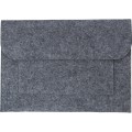 Etui na laptopa z filcu RPET, teczka na dokumenty V1254-19
