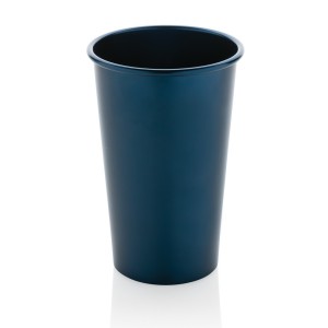 Lekki kubek podróżny 450 ml Alo, aluminium z recyklingu P437.200
